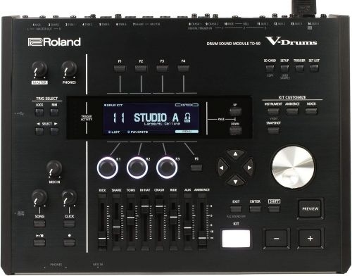 Roland TD-50X Drum Sound Module - Pro-Level V-Drums Brain - Excellent Condition