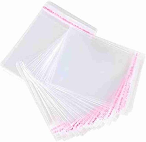 10x10 Inch Plain BOPP Bag, Color : Transparent