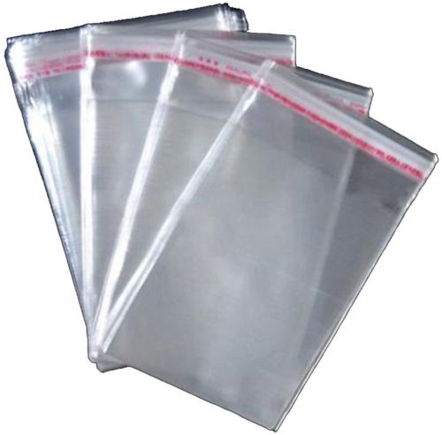 8x12 Inch Plain BOPP Bag, Color : Transparent