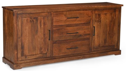 Mango Wood Sideboard, Color : Brown