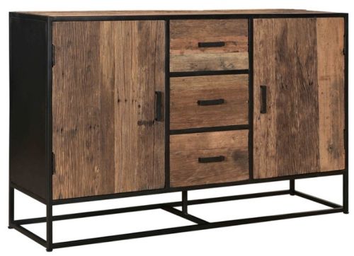 Sleeper Wood Sideboard, Color : Natural