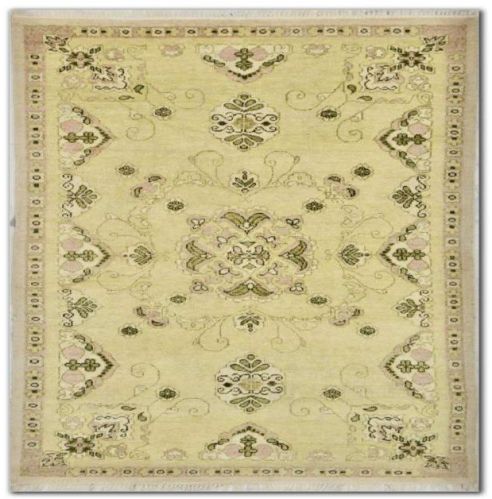 Smooth BB1 Persian Knot Wool Rug, Shape : Rectangular for Indoor
