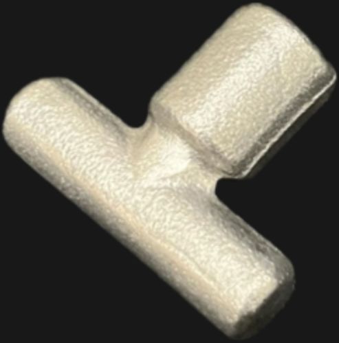 Stainless Steel 20 Mm Straight Tee, Packaging Type : Metallic