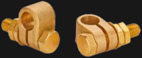 Polished Brass Port Connector Clamp Standard for Industrial