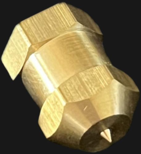 Polished Brass Insert Bushing Nut, Color : Golden Standard