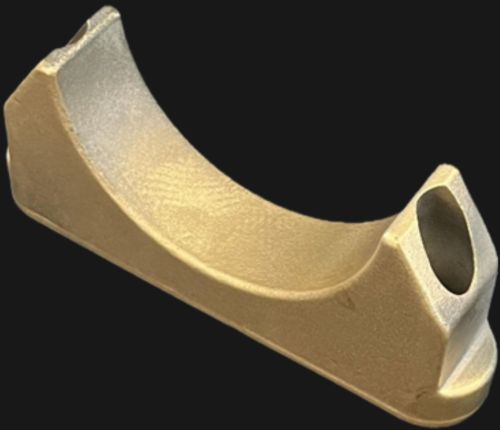 Brass Polished Radial Clamping Bracket, Shape : Rectangular