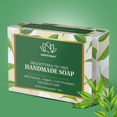 Earthraga Shea Butter & Tea Tree Bath Soap