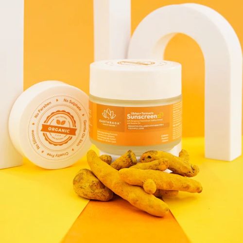 Earthraga Ubtan + Turmeric Sunscreen SPF50 Matte 100ml