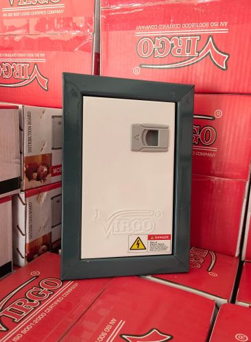 Virgo Metal 4 Way MCB Distribution Box