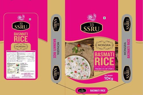 Soft 33 SSRU Mongra Basmati Rice, Color : White
