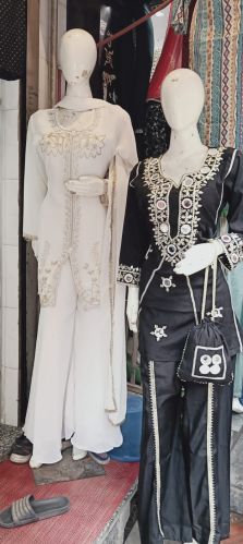 Silk Ladies Suit, Brand Name : Lahenga All Size, XL, XXL