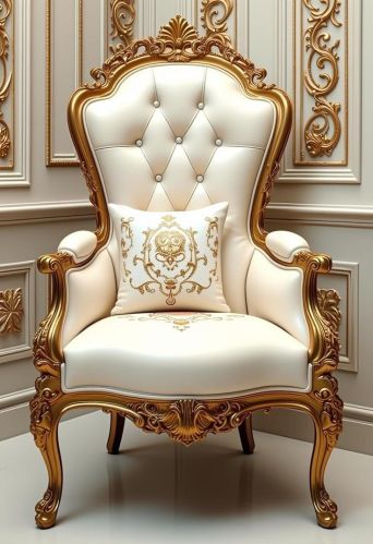 Polished Teak Wood Royal Chiar 24X30 Inch, Packaging Type : Brown