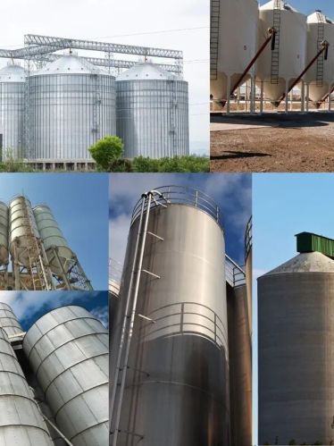 Grain Industrial Silos Storage, Storage Capacity : More Than 150 Tons