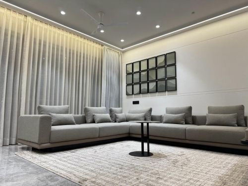 Modern 5 Seater L Shape Sofa Set