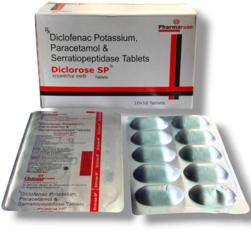 Diclorose SP Tablet, Packaging Type : Strips