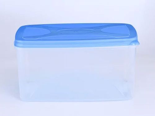Rectangular Plastic Storage Box, Color : Blue