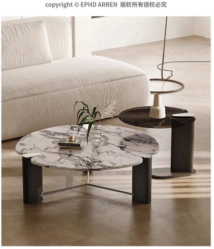 Table, Shape : Round, Packaging Type : White, Black