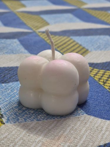 Plain Bubble Candle, Color : White, Speciality : Attractive Pattern