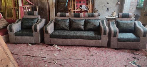 Plain Wooden Sofa Set, Packaging Type : Light Brown for decoration