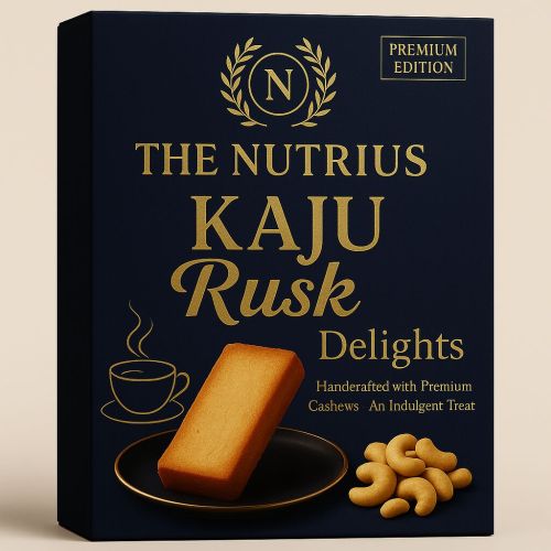 Crispy Premium Rusk Toast, Packaging Type : Red-brown for Tasty, Sweet