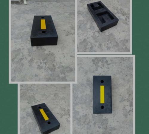 Polished Back Dock Bumper, Packaging Type : Black for Sea Ports Use