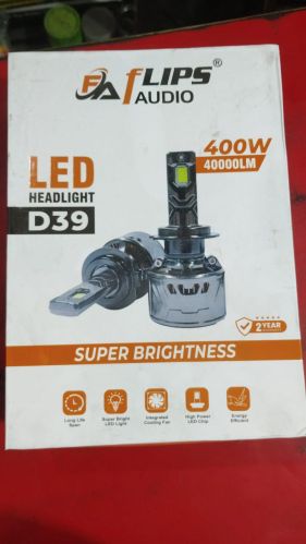 Car Headlight Bulb, Shape : Round, Packaging Type : Box
