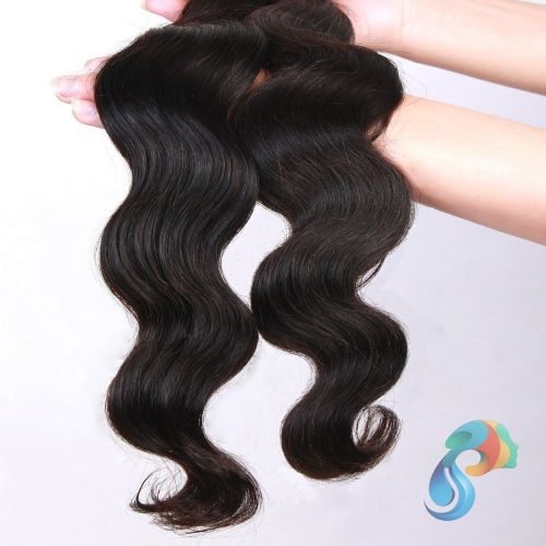 Black Body Wave Hair Extension - 14 Inch