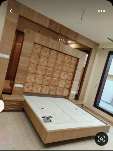 Plain wooden bed for Home, Hotel