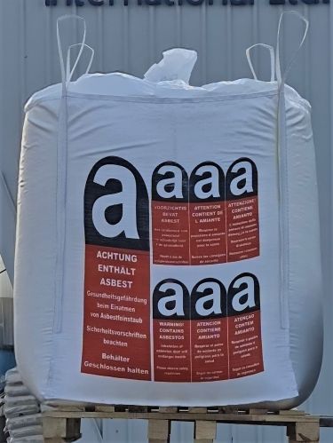Asbestos Fibc Bags, Packaging Type : White