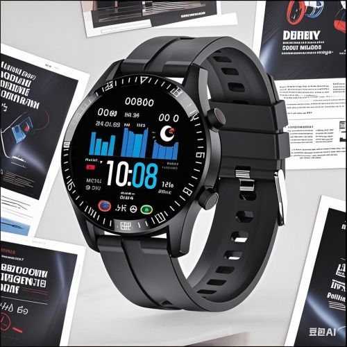 Zinc alloy v1 Smart Health Watch 46*13mm, Certification : ISO90001