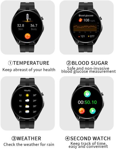 Aluminum Alloy Shell V5 Smart Health Watch 46*13mm