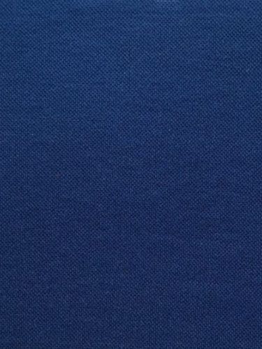 Plain Jumbo Cotton Pique Fabric, Color : Blue for Making Garments