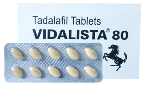 Vidalista 80 Tadalafil Tablets, Packaging Type : Box