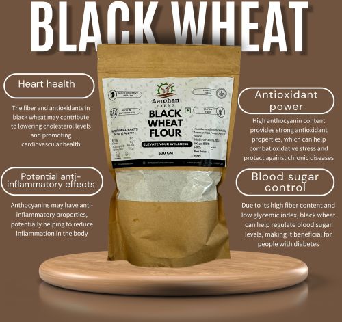 Black Wheat Flour for Cooking, Packaging Type : Creamy