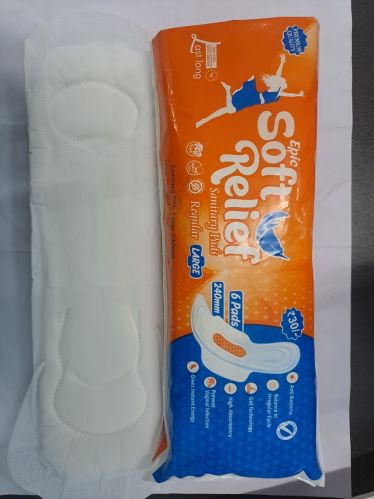Epic Soft Relief Sanitary Napkin 240MM - 6pc
