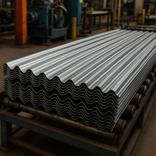 Mild Steel Corrugated Sheet, Packaging Type : non painted