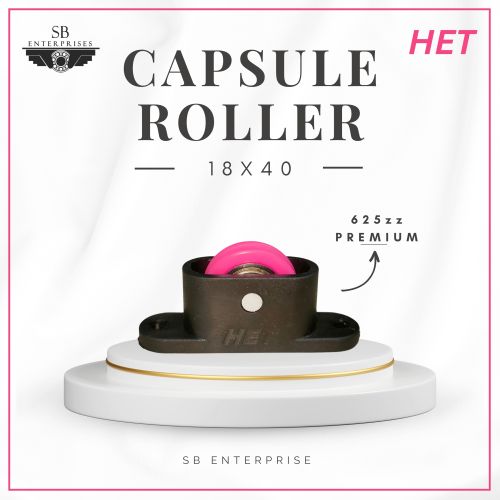 Teflon ROD Aluminium Sliding Window Roller, Brand Name : HET