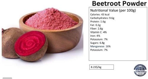 Beet Root Powder, Packaging Size : 1Kg