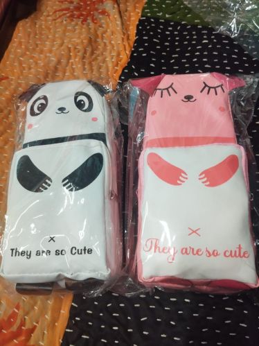 Panda Print Pouch for Carrying Small Items