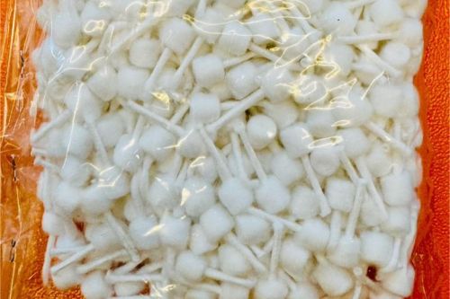 Pure White Cotton Wicks, Brand Name : Sanatana for Pooja