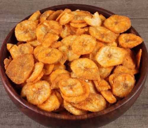 Round Banana Chips, Packaging Type : Packet for Human Consumption