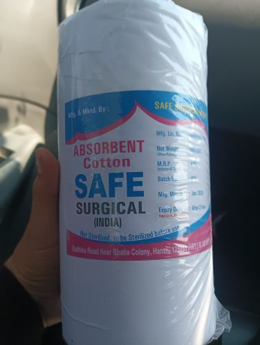 Absorbent Cotton, Packaging Type : White