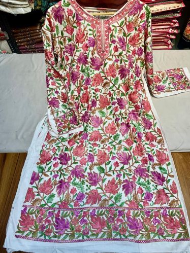 Printed Ladies Designer Kurti, Sleeve Type : 3/4th Sleeve