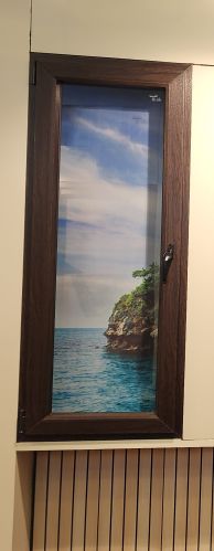 Polished German Casement Windows, Frame Material : Wooden