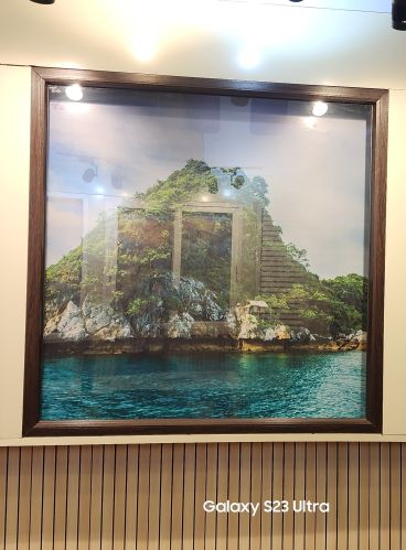 Polished German UPVC Fixed Windows, Frame Material : Wooden