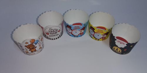 PACKING RUNNING Muffin Paper Cup, Capacity : 60-70 GRM