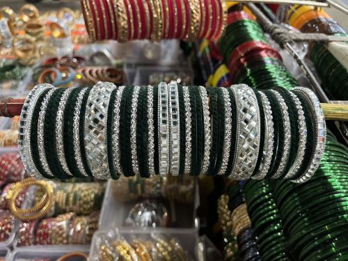 Printed Polished Fancy Bangles, Shape : Round