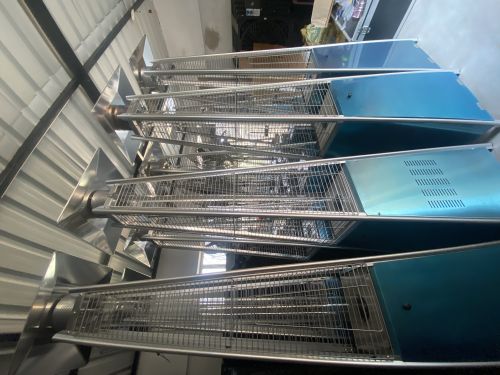 Metal Portable Gas Heater, Packaging Type : Black, Silver