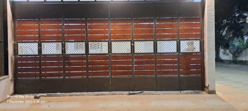 Plain Polished Stainless Steel Main Doors, Shape : Rectangular