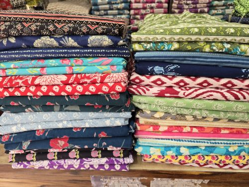 Cotton Fabric, Length : 97 Cm For Garments